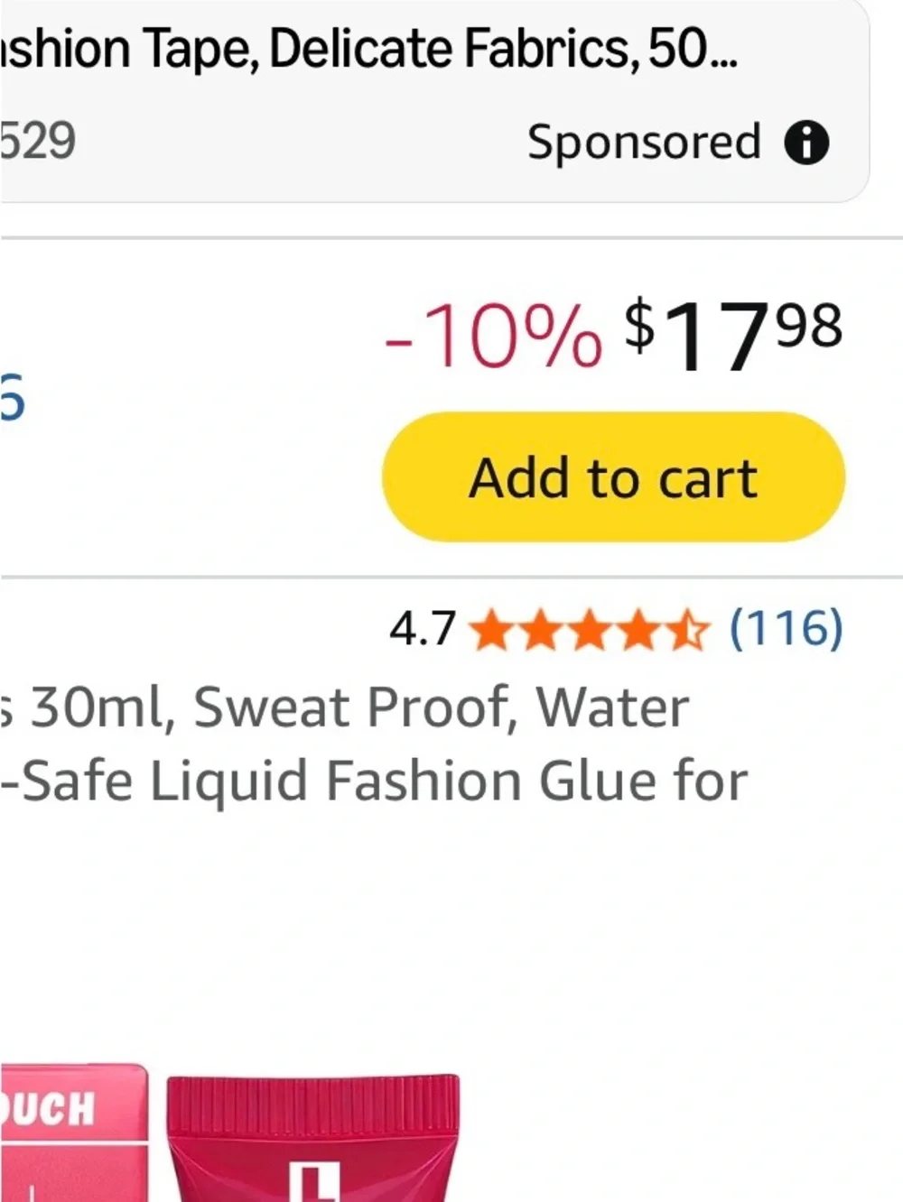 N/A body adhesive